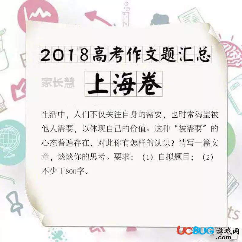 2018年高考作文題全國卷最全匯總大全