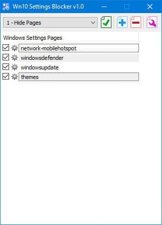 Win10 Settings Blocker(win10隱藏設(shè)置工具)