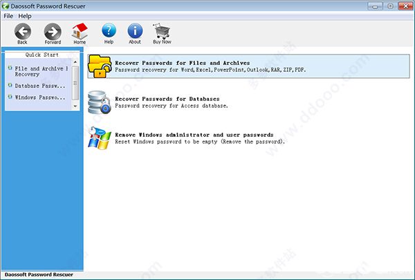 Daossoft Password Rescuer