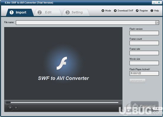 iLike SWF to AVI Converter