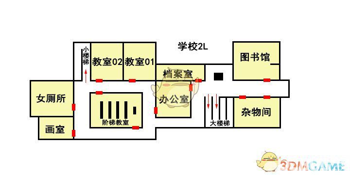 《探靈筆記》游戲中學(xué)校地圖結(jié)構(gòu)介紹