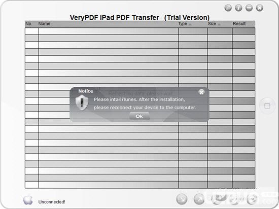 VeryPDF iPad PDF Transfer