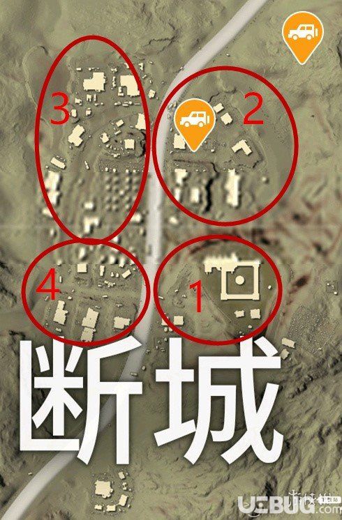 絕地求生刺激戰(zhàn)場(chǎng)沙漠?dāng)喑琴Y源點(diǎn)分布 刺激戰(zhàn)場(chǎng)沙漠?dāng)喑?大資源點(diǎn)地圖