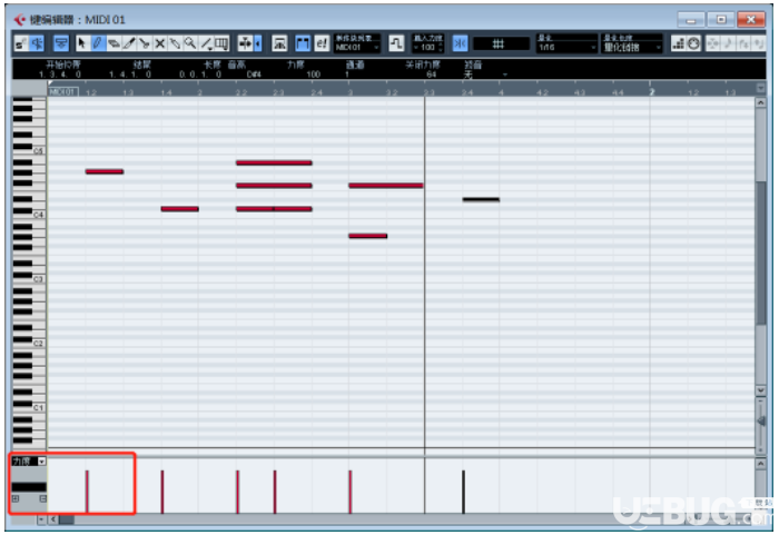 怎么使用Cubase軟件編寫MIDI音符