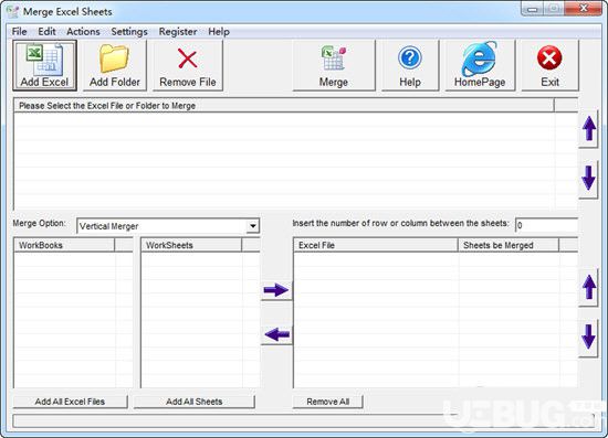 Merge Excel Sheets