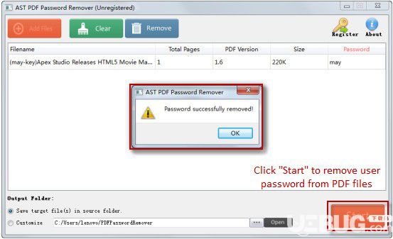 Jihosoft pdf Password Remover(PDF密碼刪除工具)