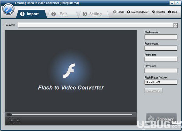 Amazing Flash to Video Converter(flash轉(zhuǎn)視頻軟件)