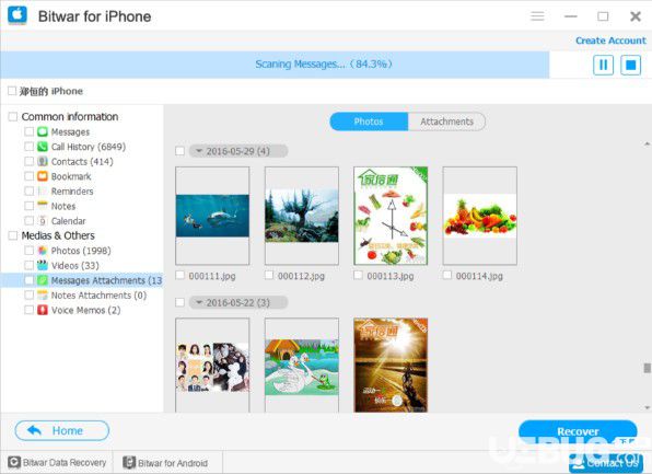 Bitwar iPhone Data Recovery(iPhone數(shù)據(jù)恢復工具)