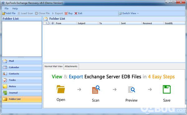 SysTools Exchange Recovery 8.0官方版