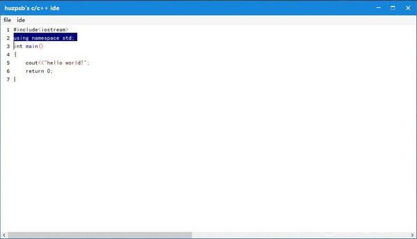 huzpsbs c/c++下載