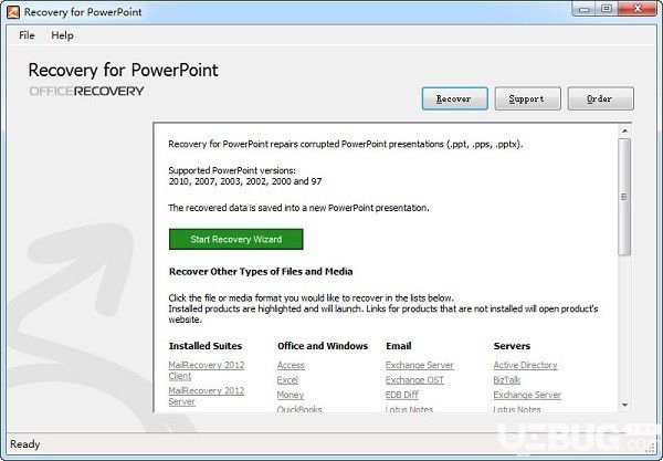 Recovery for PowerPoint(PPT文件恢復(fù)工具)