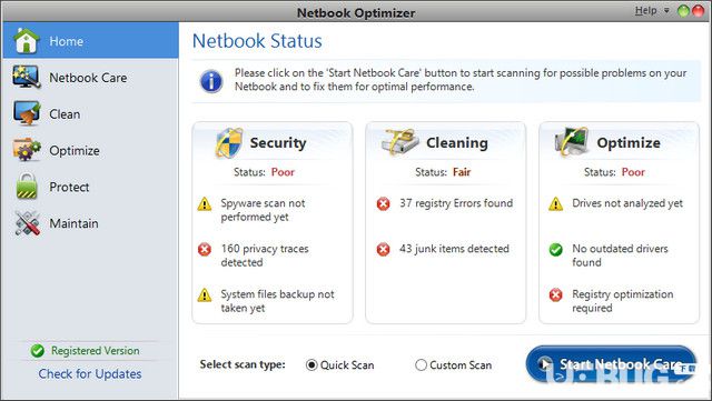 Netbook Optimizer