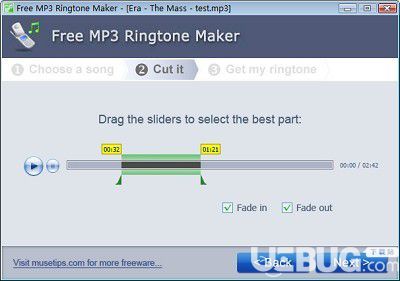 Free MP3 Ringtone Maker(鈴聲制作軟件)v2.4官方版【3】