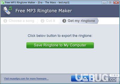 Free MP3 Ringtone Maker(鈴聲制作軟件)v2.4官方版【4】