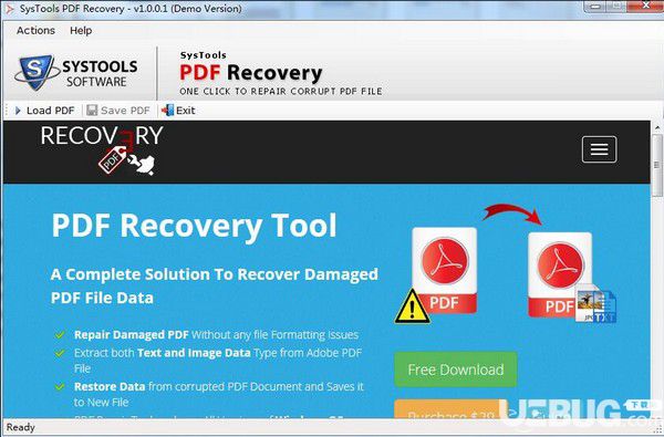 SysTools PDF Recovery(PDF修復(fù)軟件)