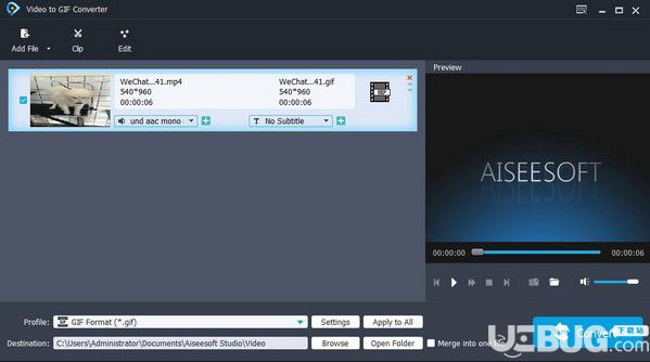 Aiseesoft Video to GIF Converter(視頻轉(zhuǎn)GIF軟件)v1.1.12官方版【2】