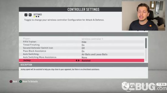 《FIFA20》PS4手柄鍵位設(shè)置指南