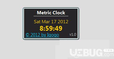 Metric Clock