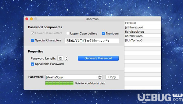 Doorman(密碼生成器)v2.3 Mac版【2】