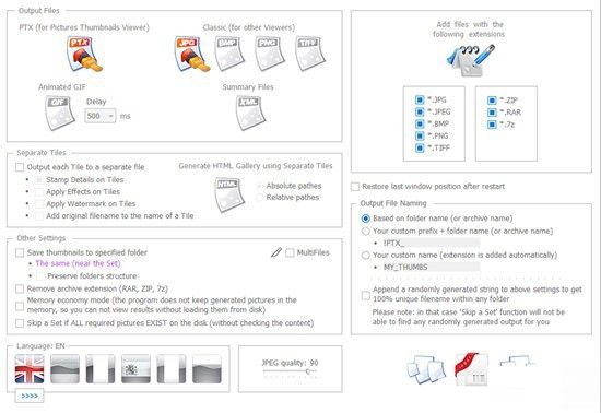 Pictures Thumbnails Maker Platinum v3.0.0.0免費(fèi)版【3】