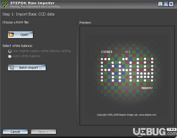Stepok RAW Importer(RAW文件轉(zhuǎn)換工具)