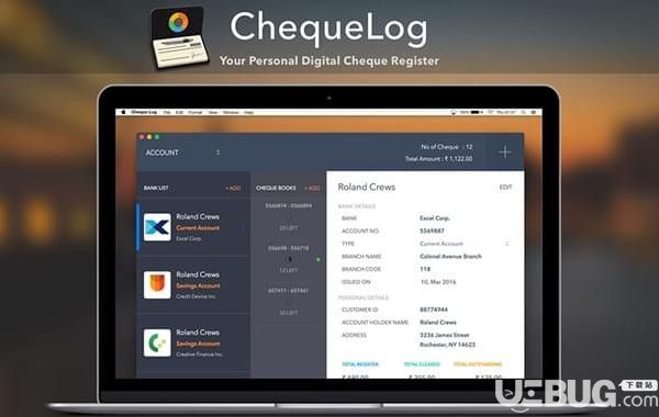 ChequeLog Mac版