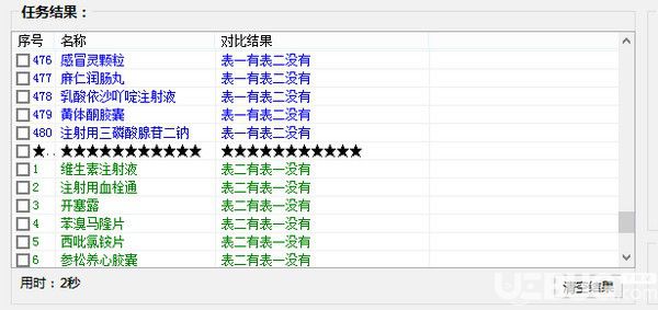 Excel數(shù)據(jù)對比大師v1.0免費(fèi)版【4】