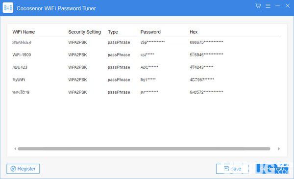 Cocosenor WiFi Password Tuner(WiFi密碼恢復(fù)軟件)