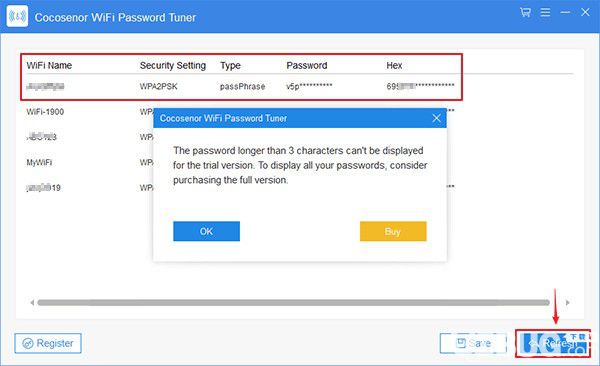 Cocosenor WiFi Password Tuner(WiFi密碼恢復(fù)軟件)v3.1.1免費(fèi)版【2】