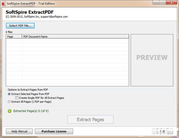 SoftSpire Extractpdf(PDF提取工具)