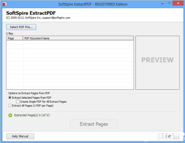 SoftSpire Extractpdf(PDF提取工具)v1.2.0.0免費(fèi)版【2】