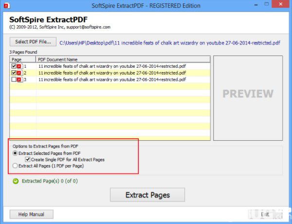SoftSpire Extractpdf(PDF提取工具)v1.2.0.0免費(fèi)版【5】