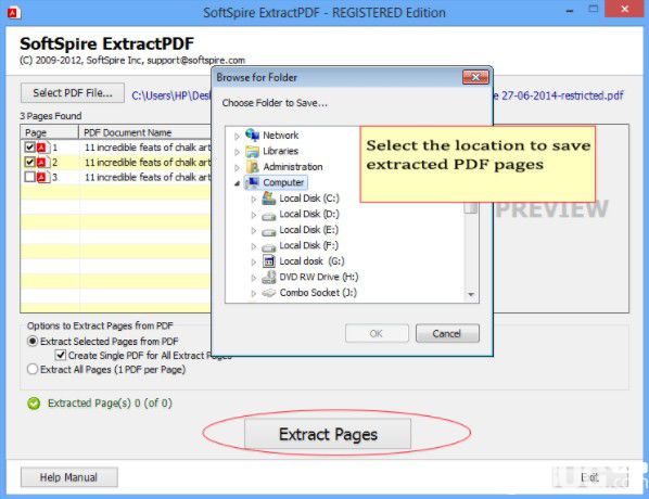 SoftSpire Extractpdf(PDF提取工具)v1.2.0.0免費(fèi)版【6】