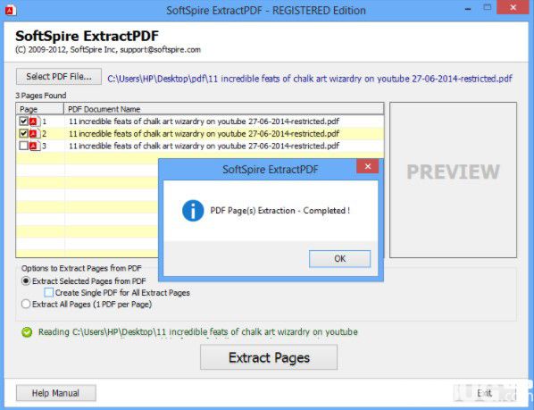 SoftSpire Extractpdf(PDF提取工具)v1.2.0.0免費(fèi)版【7】