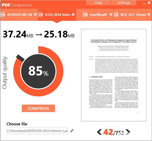 Abelssoft PDF Compressor(PDF文件壓縮器)