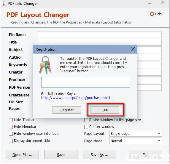 PDF Layout Changer(PDF數(shù)據(jù)修改器)v4.0免費(fèi)版【3】