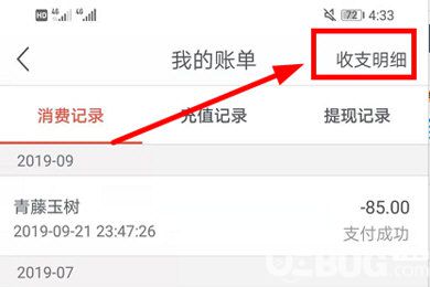 網(wǎng)易支付app收支明細怎么查看