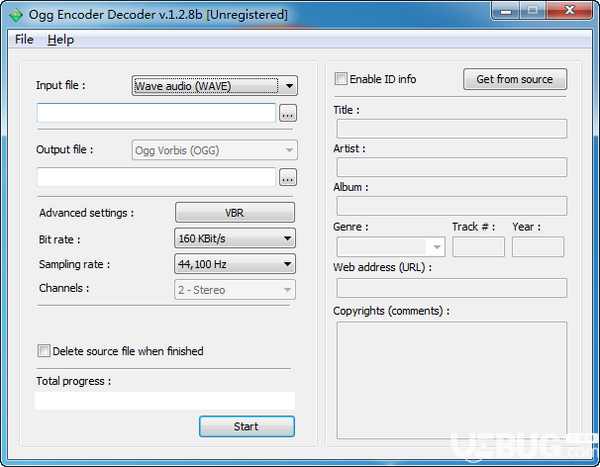 Ogg Encoder Decoder(OGG轉(zhuǎn)換器)v1.2.8b綠色版【2】