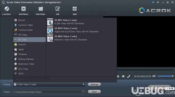 Acrok Video Converter Ultimate(視頻格式轉(zhuǎn)換器)v6.7.104免費版【3】