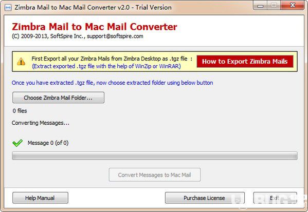 Zimbra Mail to Mac Mail Converter