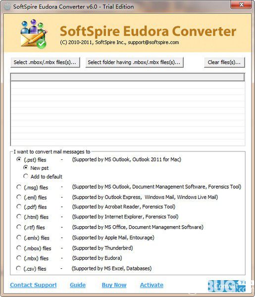 SoftSpire Eudora Converter(Eudora轉(zhuǎn)換器)