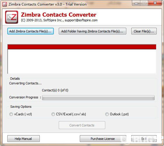 Zimbra Contacts Converter(Zimbra轉(zhuǎn)換器)