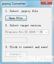 prproj Convert(Pr版本轉(zhuǎn)換器)v1.0綠色版【2】