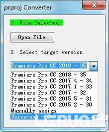prproj Convert(Pr版本轉(zhuǎn)換器)v1.0綠色版【3】