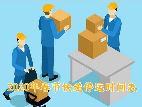 2020年物流快遞公司什么時候停運