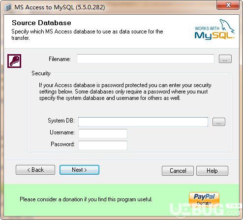 Bullzip MS Access To MySQL(Access轉MySQL工具)