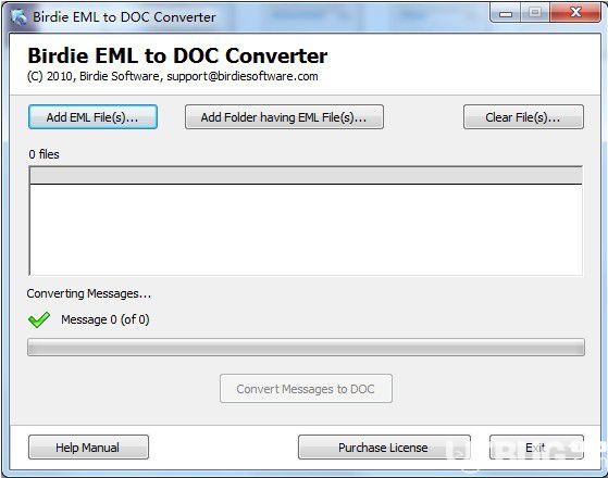 Birdie EML to DOC Converter(郵件轉(zhuǎn)換器)