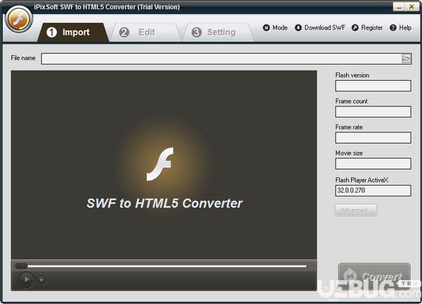 iPixSoft SWF to HTML5 Converter