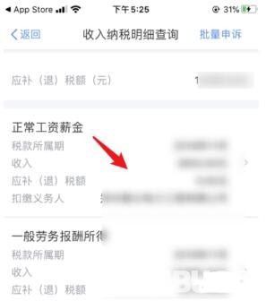 怎么通過個人所得稅app查看自己納稅記錄