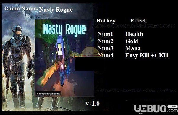 Nasty Rogue修改器下載